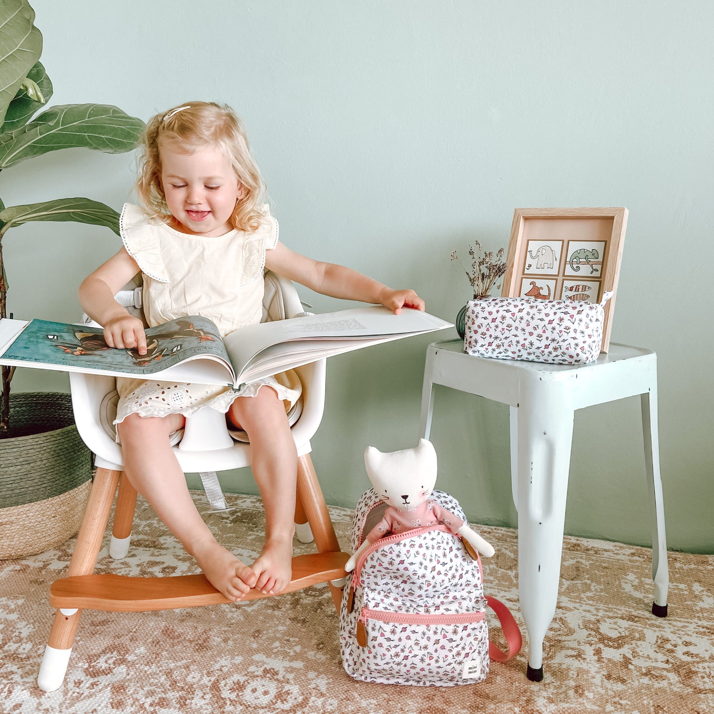 Floral Mini Backpack